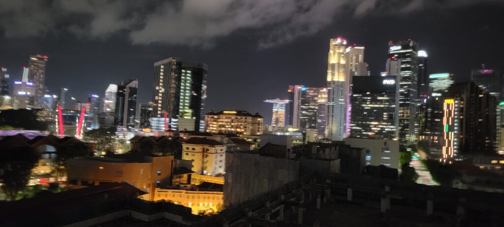 Singapore City View from HIX Clarke Quay